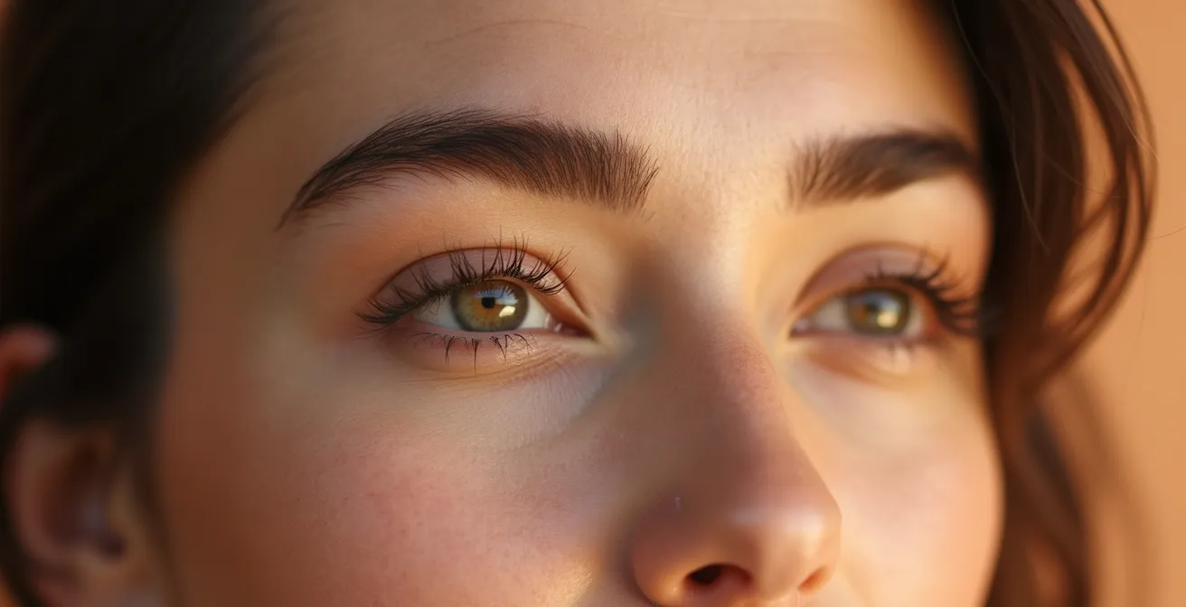 Técnica de difuminado del contorno en la línea del cabello, mostrando una transición suave y ascendente.